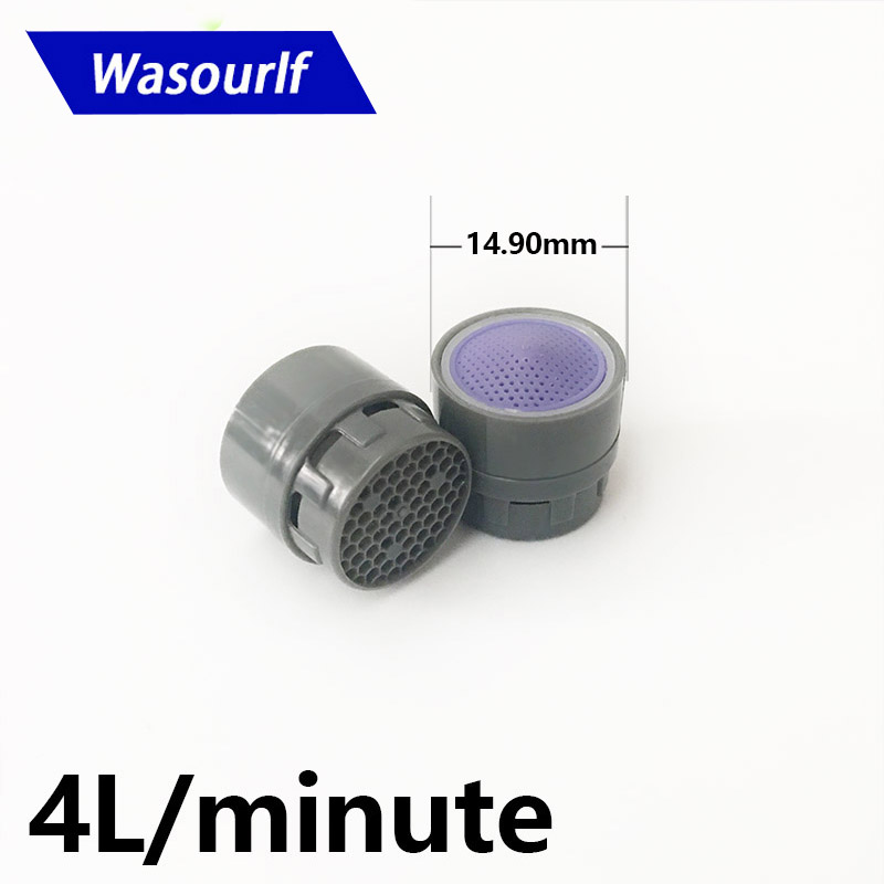 Basin Mixer Tap - WASOURLF 6 個節水蛇口エアレーター 4L 6L オスメスネジタップ部分スパウトバブルアクセサリー洗面器キッチン継手部分
