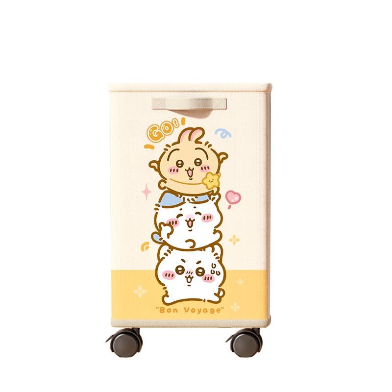 チイカワ、ハチワレ、ウサギのかわいい漫画柄ローリング収納カー - Home Bathroom Organizer のレビューと価格
