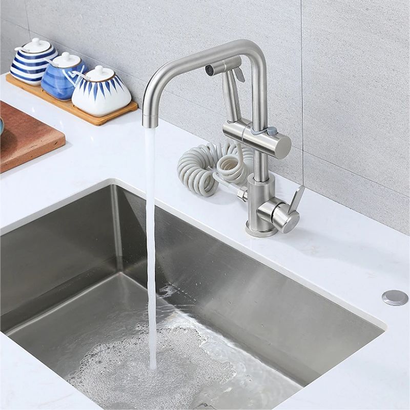 ステンレス製キッチン水栓セット 360度回転式洗面台シンクタ - Basin Mixer Tap のレビューと価格