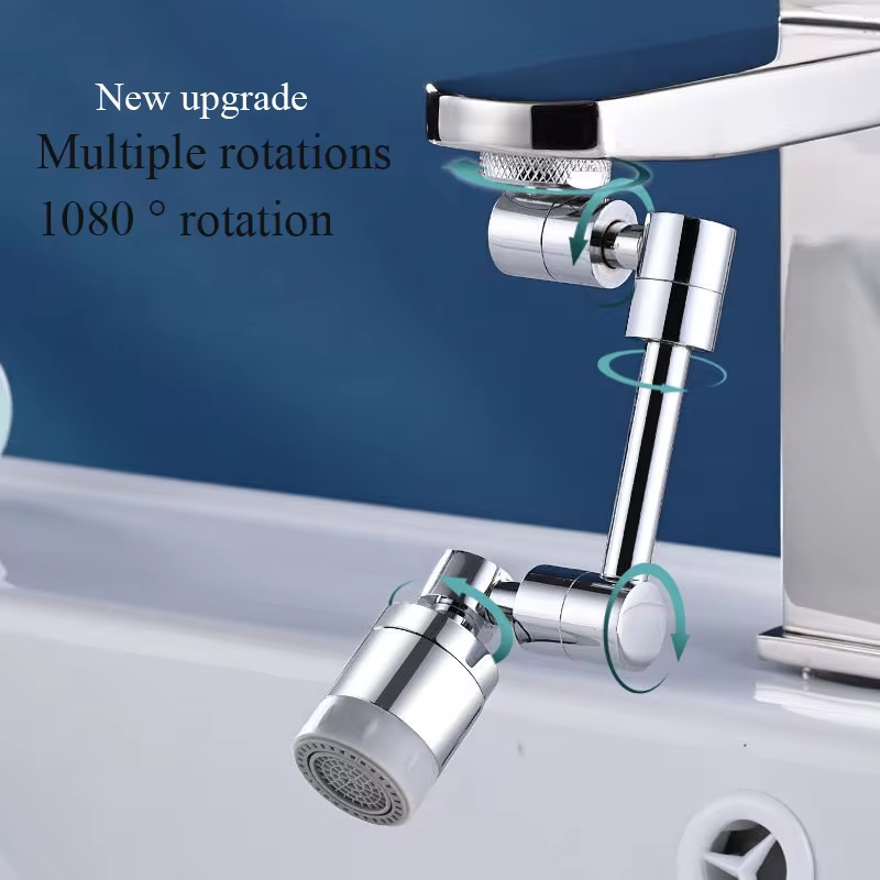 ユニバーサル1080 ° 回転可能な調節可能な蛇口機械式延長 - Basin Mixer Tap のレビューと価格