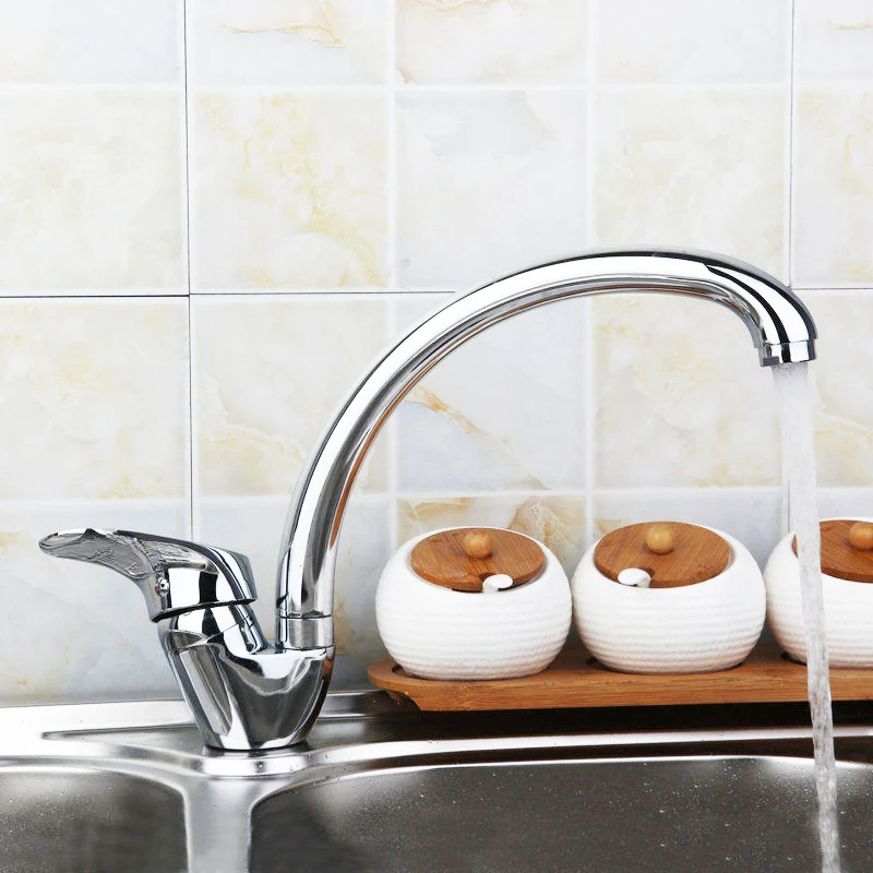 家庭用キッチン蛇口360 °   回転式キッチン温冷混合水栓 - Basin Mixer Tap のレビューと価格