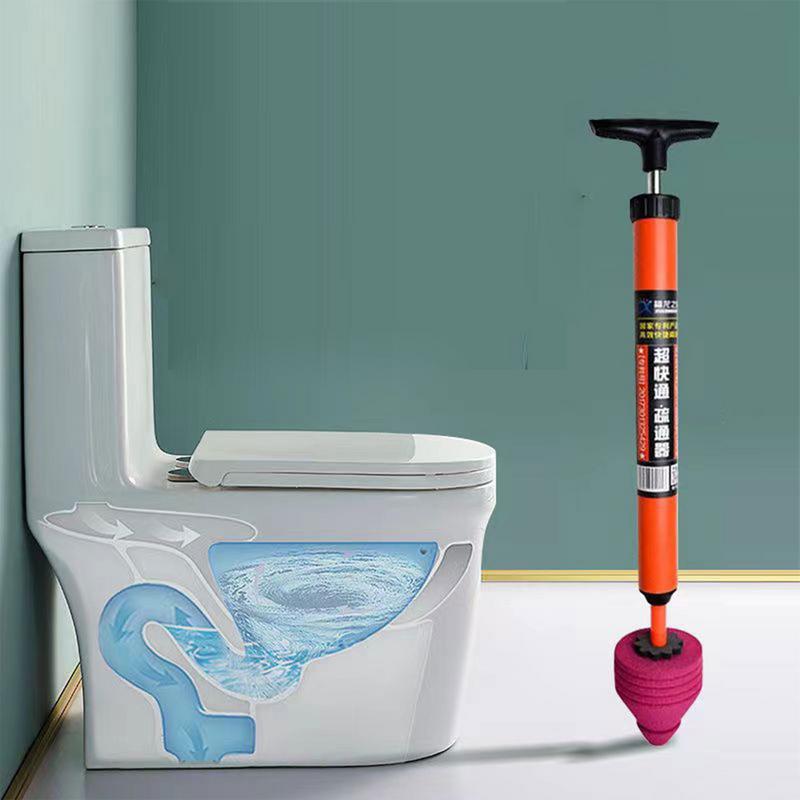 空気圧トイレプランジャー、ドレンクロッグリムーバー、高圧配管 - Plunger Toilet のレビューと価格