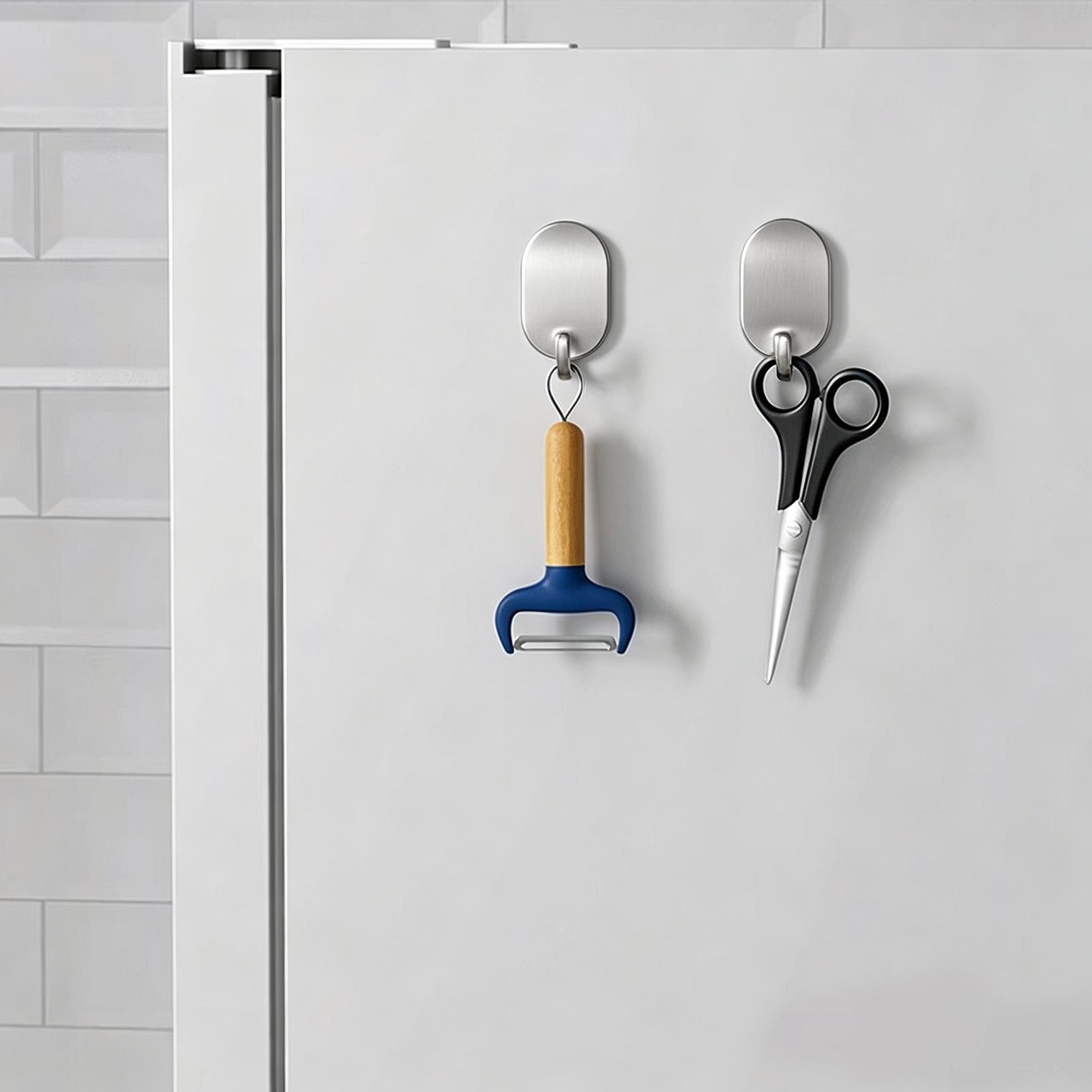 防水性があり、強力な粘着力を持つフック5個セット。家庭用、キ - Home Bathroom Organizer のレビューと価格
