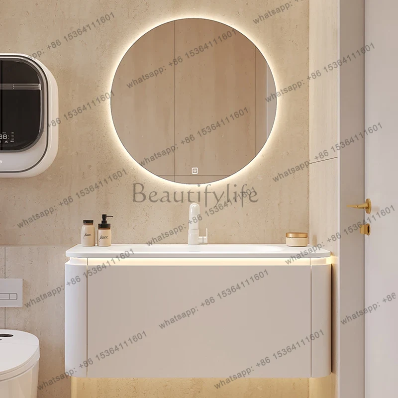 LSLight バスルームキャビネット、木製、防水、壁掛け式 - Home Bathroom Vanity Combo のレビューと価格