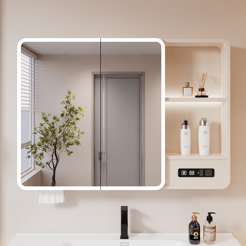 モダンな装飾品バスルームキャビネットオーガナイザーミラー化粧 - Home Bathroom Organizer のレビューと価格