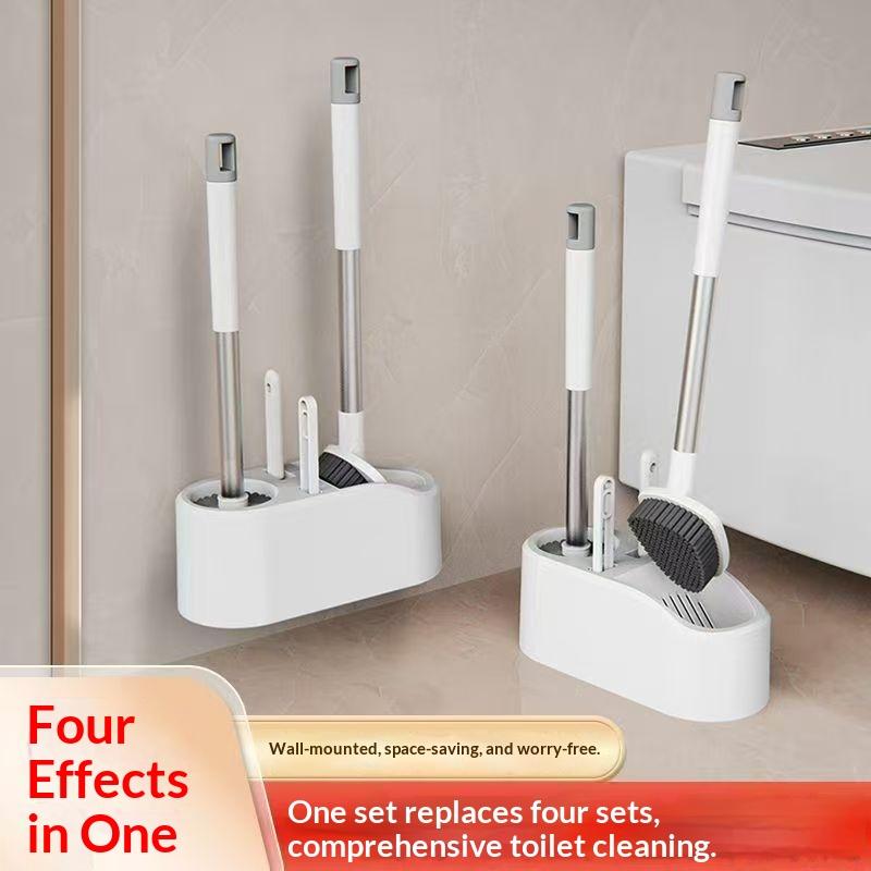 1個/セット 4-in-1 多機能トイレブラシセット 浴室掃 - Plunger Toilet のレビューと価格